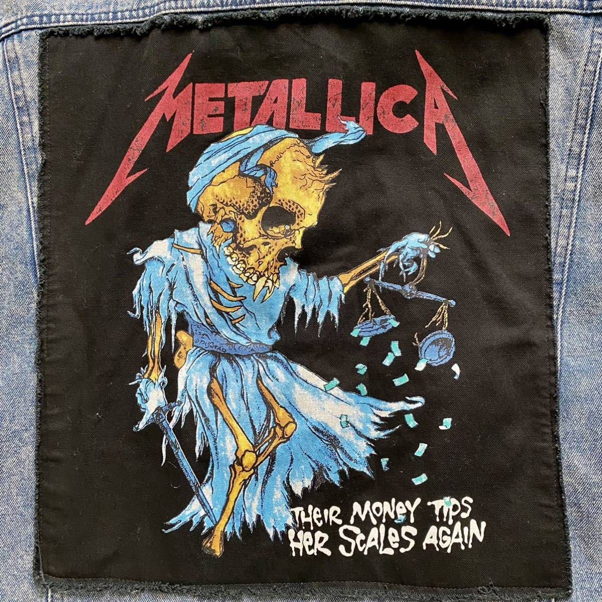 美品】METALLICA メタリカ デニムジャケット Gジャン ジージャン 