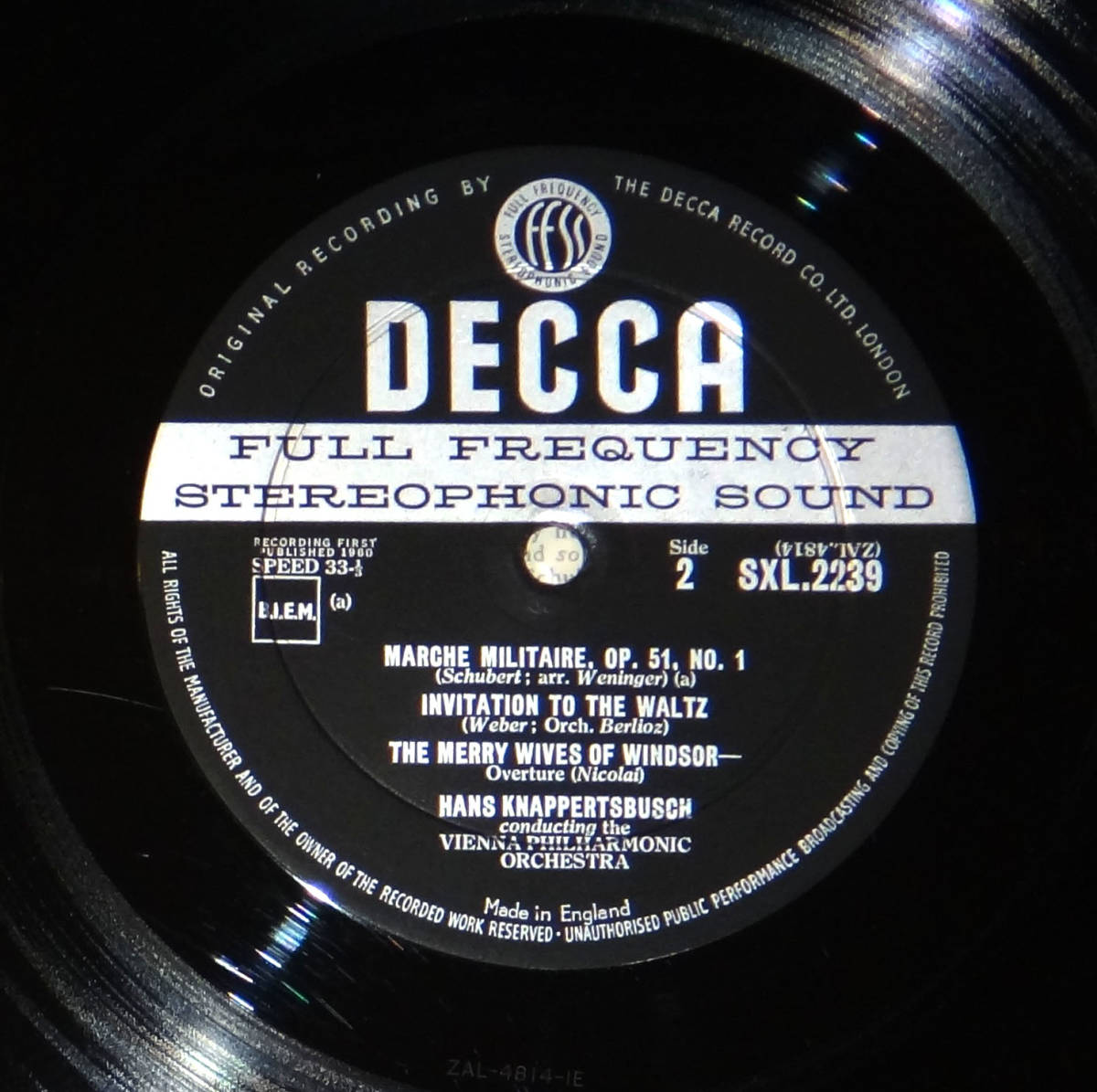 Decca - SXL Guide Blueback Living Series | SXL2239 to 英Decca