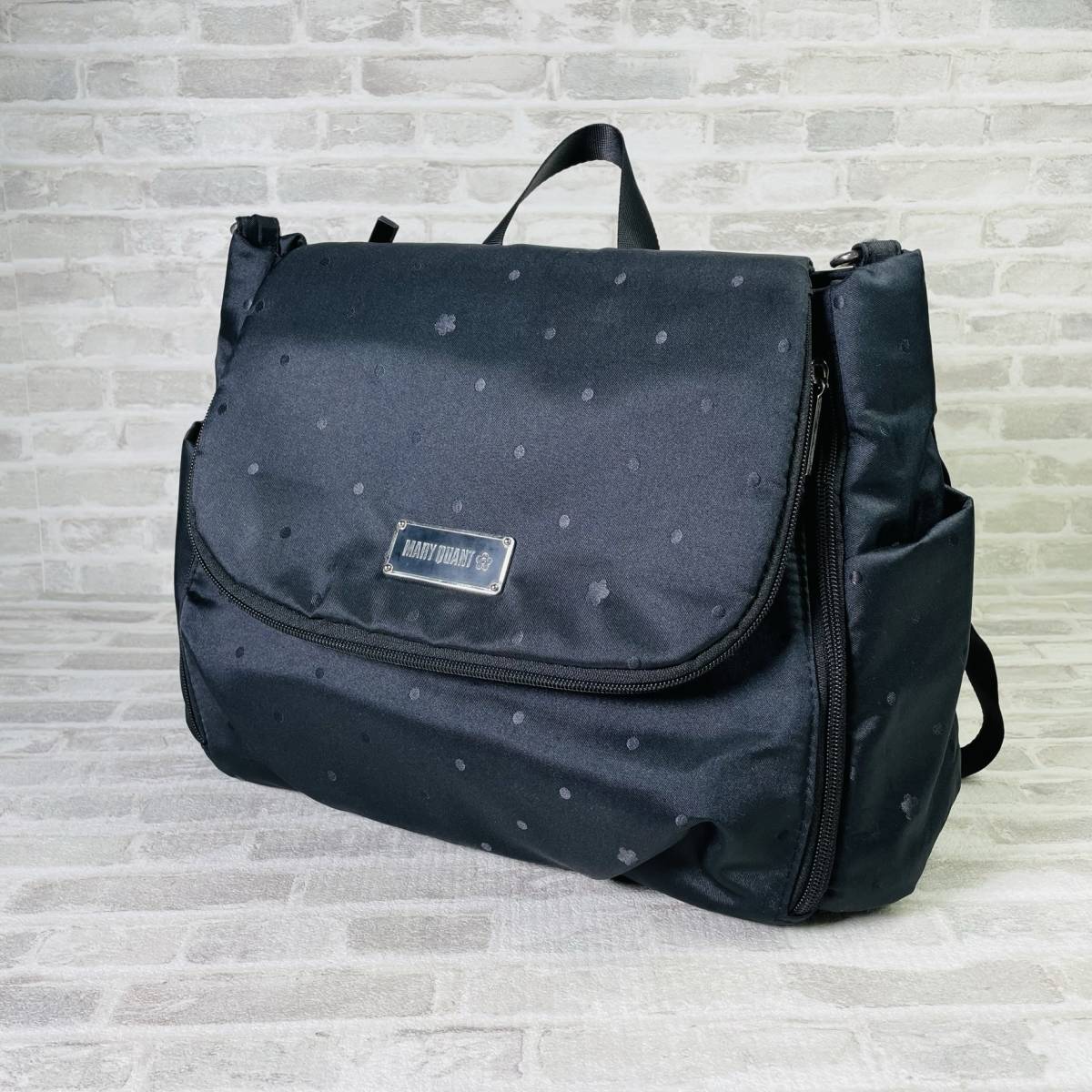 ☆美品☆MARY QUANT マリークワント マルチバッグ リュック レディース 