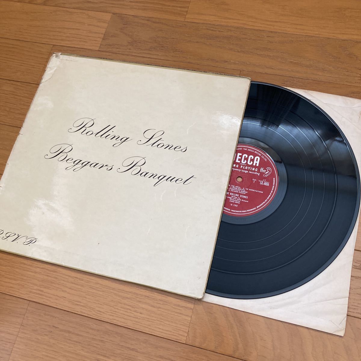 Rolling Stones BEGGARS BANQUET 英国オリジナルモノラル盤 MONO 