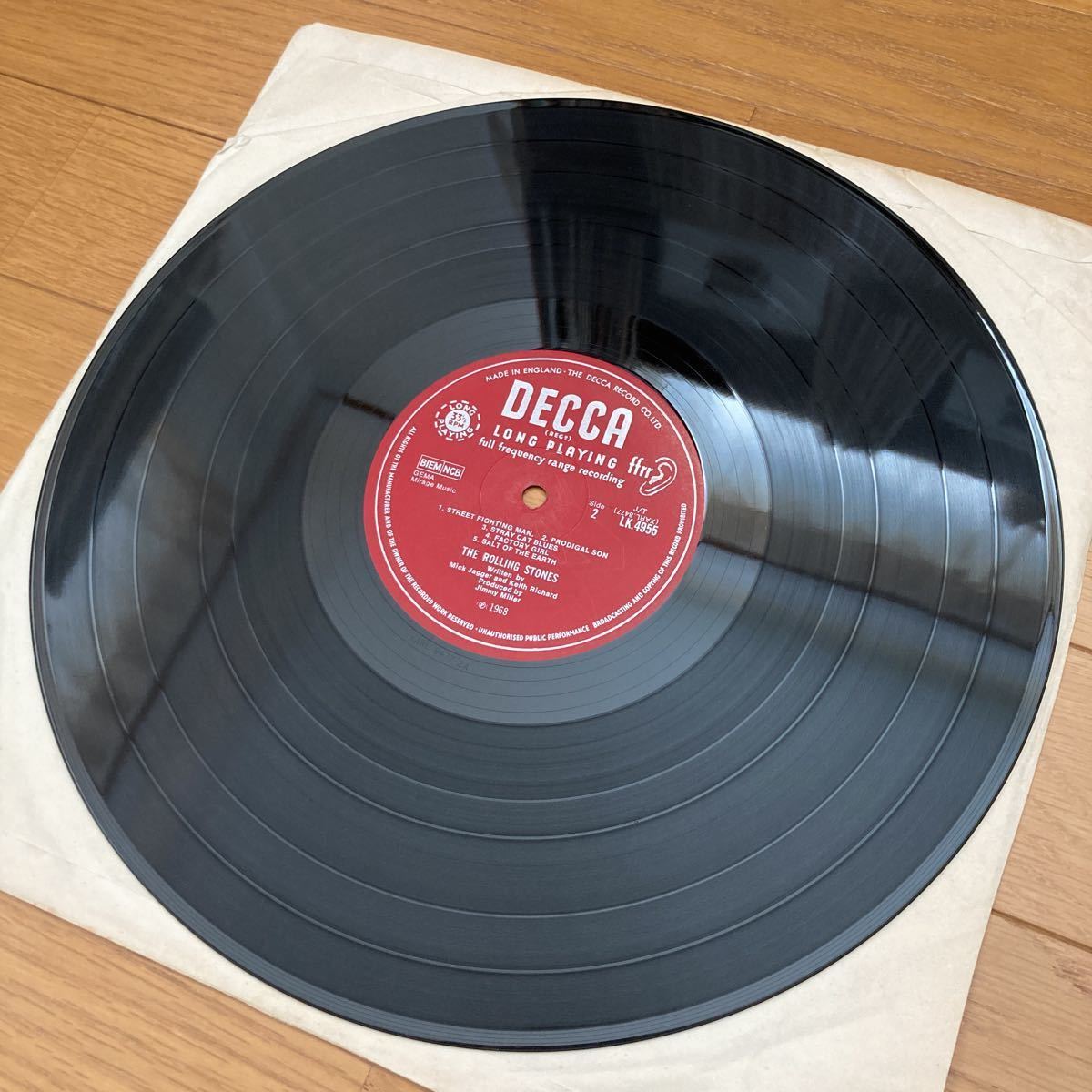 Rolling Stones BEGGARS BANQUET 英国オリジナルモノラル盤 MONO