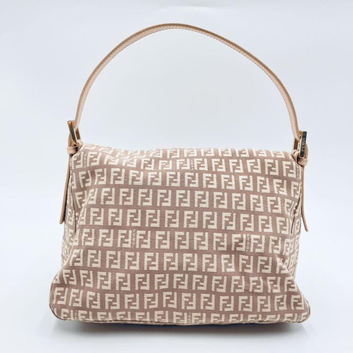 希少 FENDI フェンディ トートバッグ ズッカ ゴールド ショルダー 