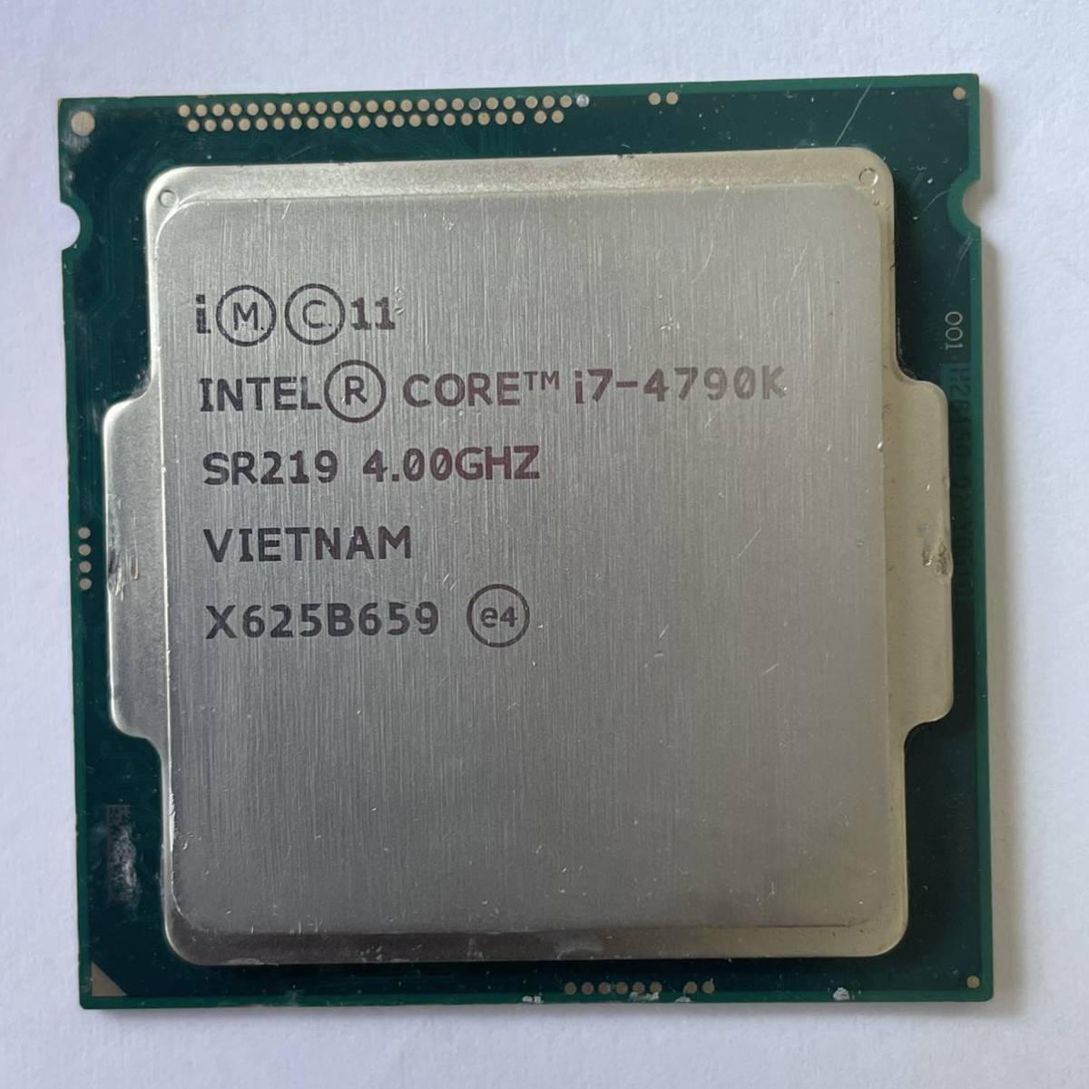 Intel Core i7-4790K LGA1150 SR219 4.00GHz CPU ジャンク 【公式通販】