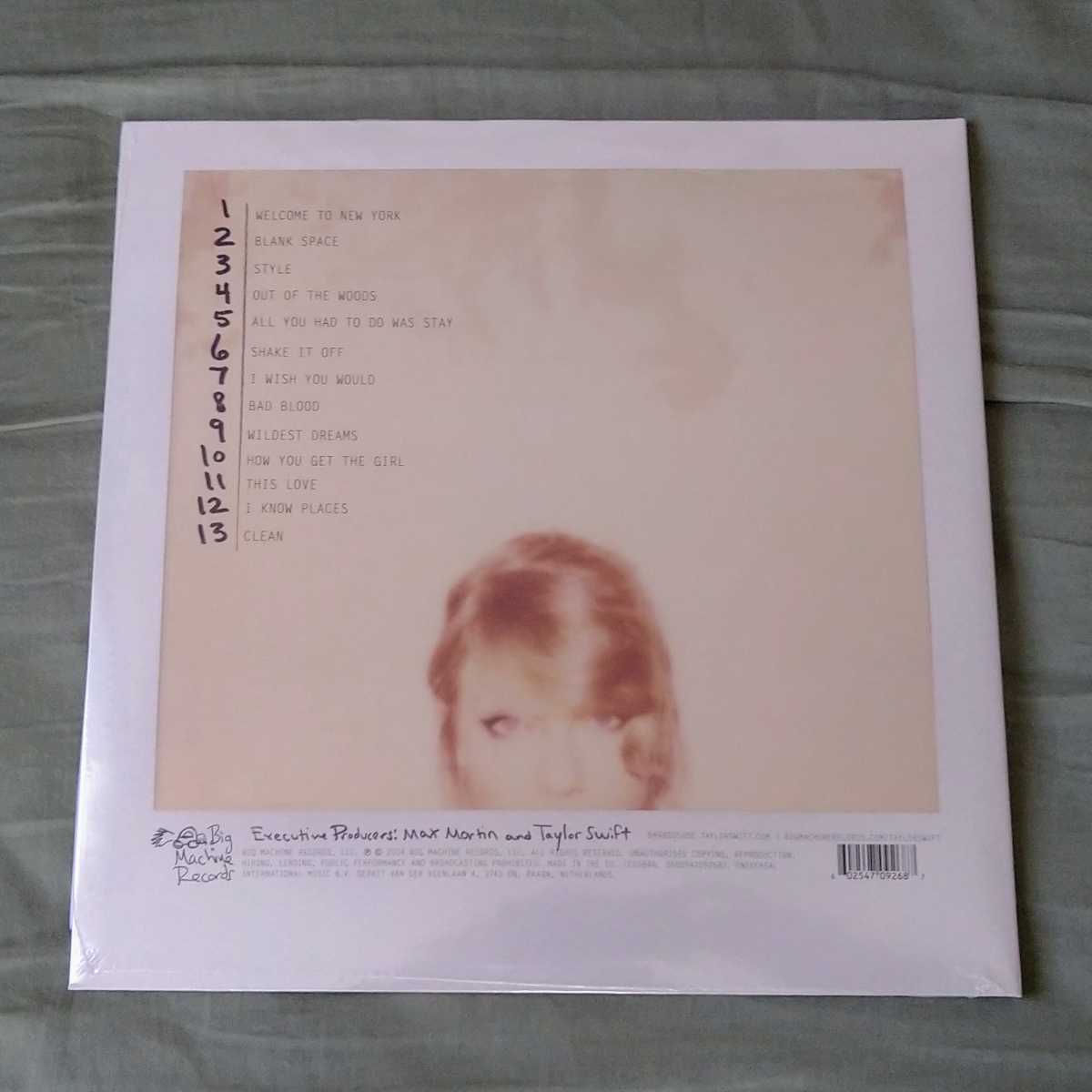 テイラー・スイフト「1989」アナログレコード 未開封 Taylor Swift
