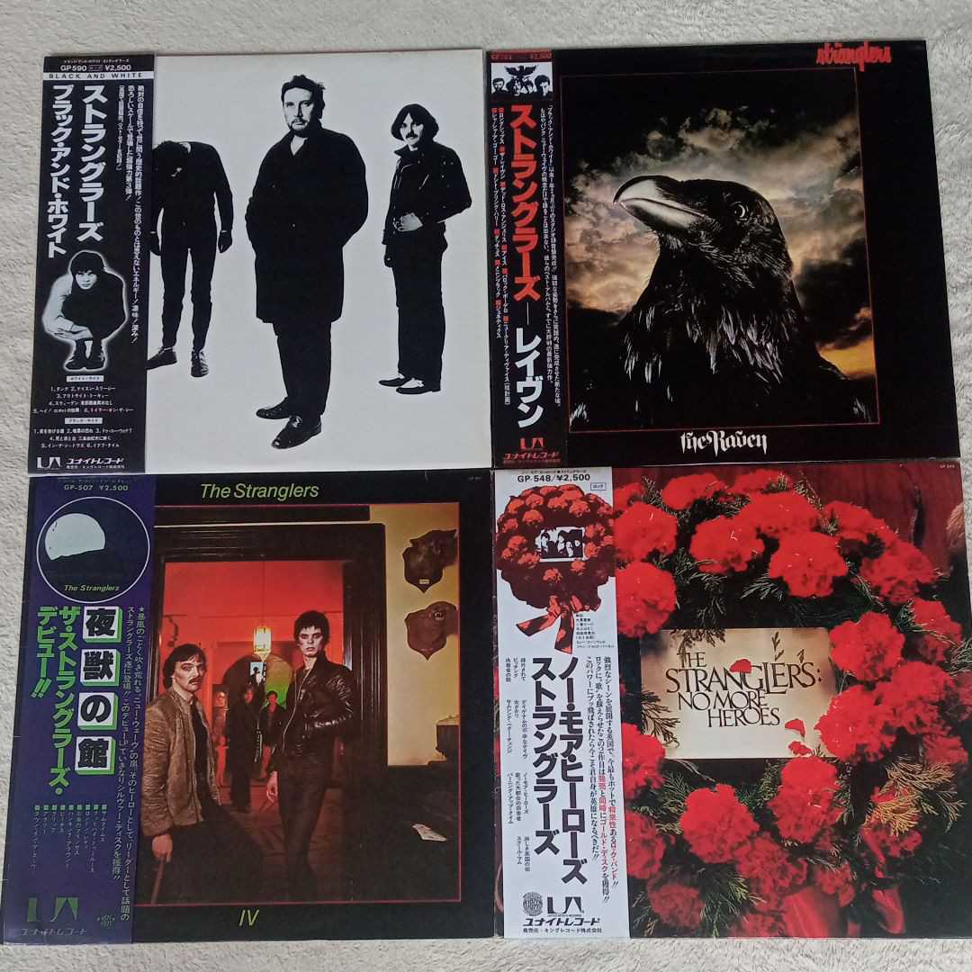 ストラングラーズ Stranglers 名盤 日本盤4枚セット 帯コピーもの