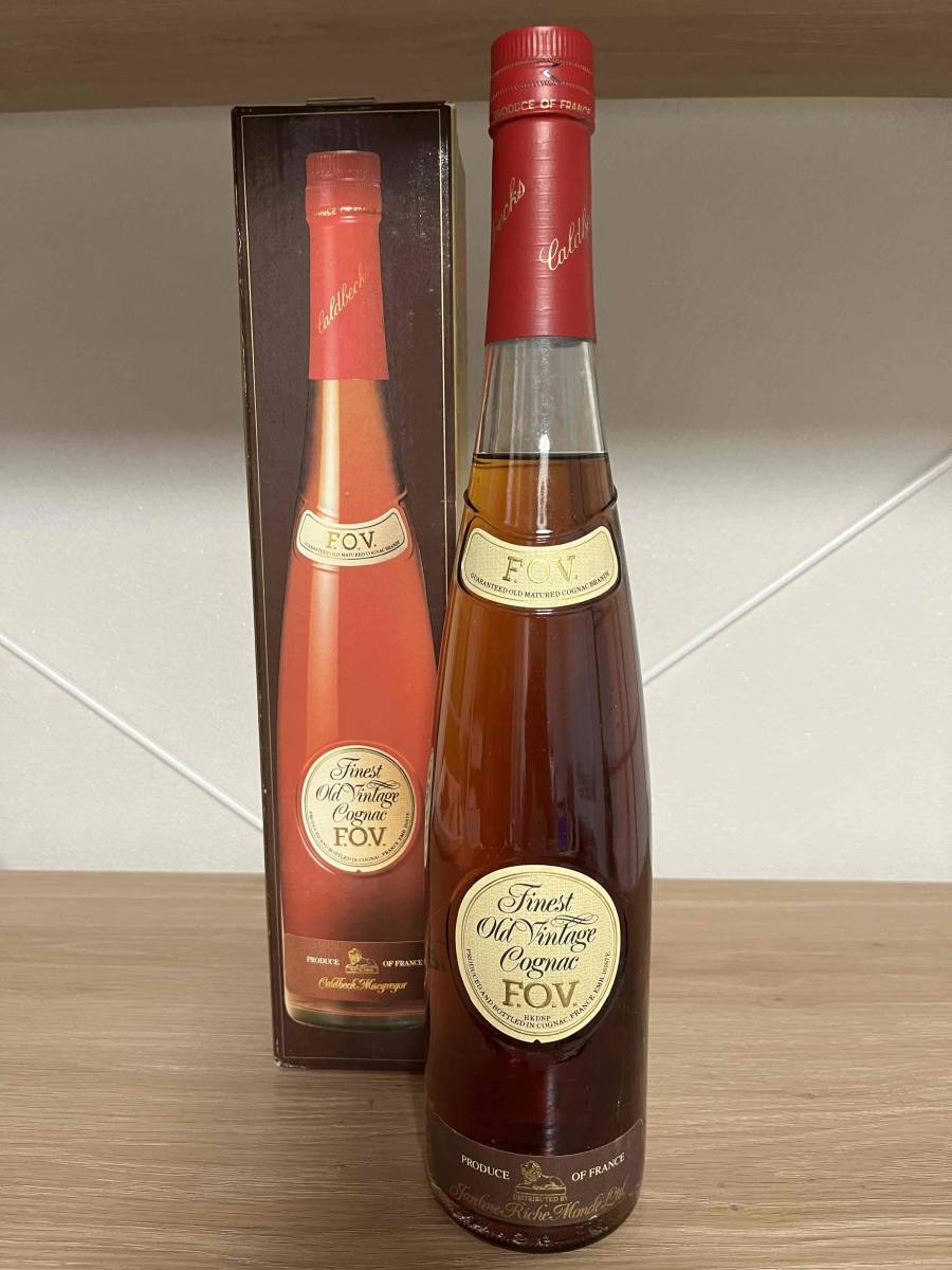 Finest Old Vintage Cognac 未開封 古酒 F.O.V finest 【未開栓】F.O.V