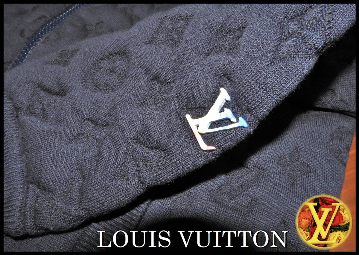 LOUIS VUITTON モノグラム ボンバージャケット ルイヴィトン メンズ M 