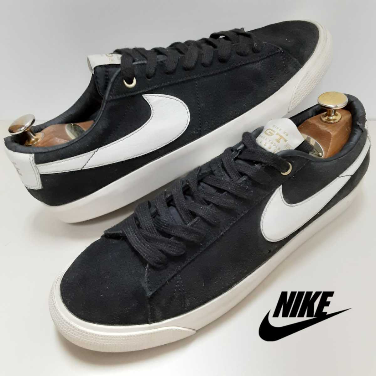 大得価，最新作 最値 早い者勝ち1点物 ナイキ NIKE SB BLAZER LOW GT QS スエード スニーカー ローカット シューズ 靴 ブラック/黒 27cm(27.0cm)｜売買されたオークション情報、yahooの商品情報をアーカイブ公開 - オー 27.0cm
