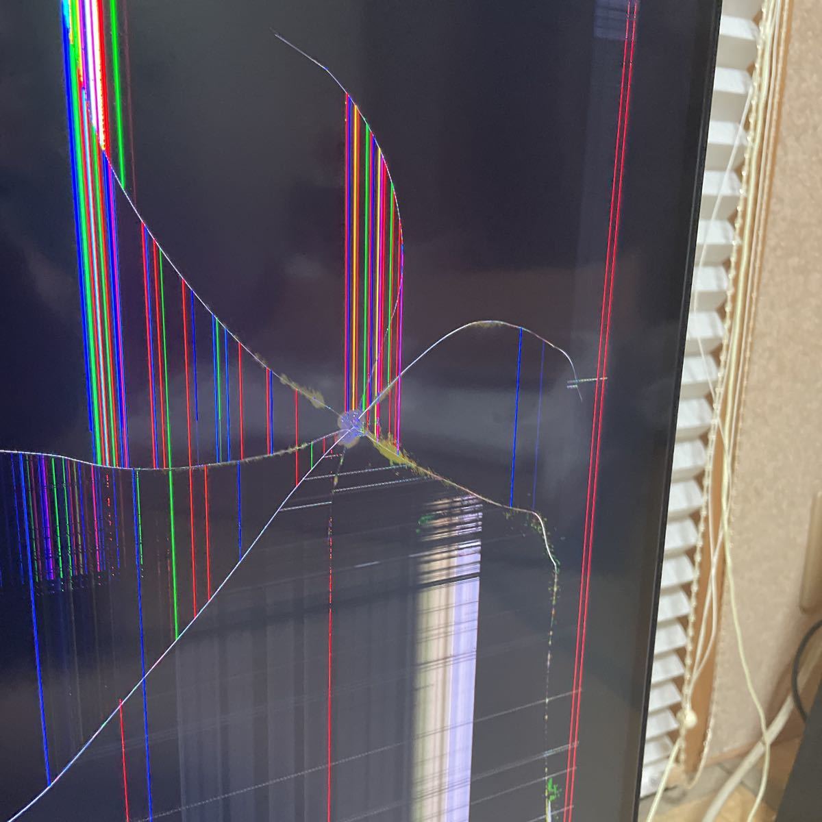 SONY ソニー BRAVIA XRJ-50X90J 50型 液晶テレビ 液晶割れジャンク品