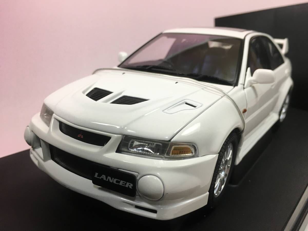 オートアート AUTOart ランサーエボリューション VI 1/18 白(乗用車