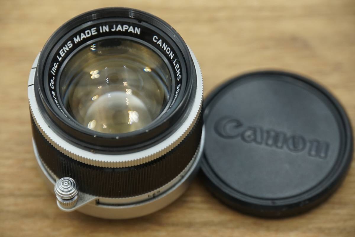 9519 Canon LENS 50mm F1.8 ライカ L39マウント Serenar 50mm F1.8