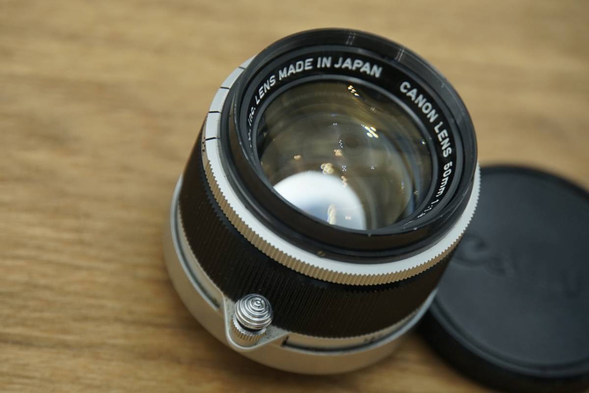 9519 Canon LENS 50mm F1.8 ライカ L39マウント 50mm Canon L39