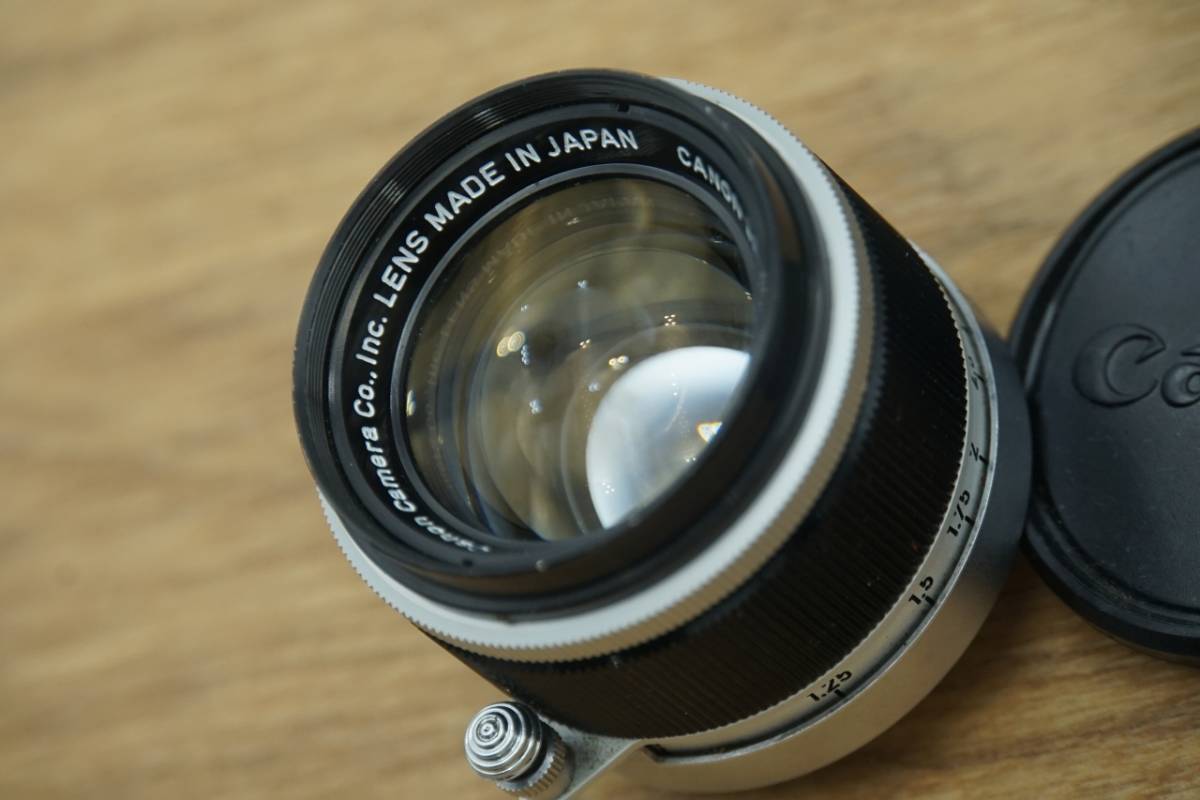 9519 Canon LENS 50mm F1.8 ライカ L39マウント 50mm Canon L39