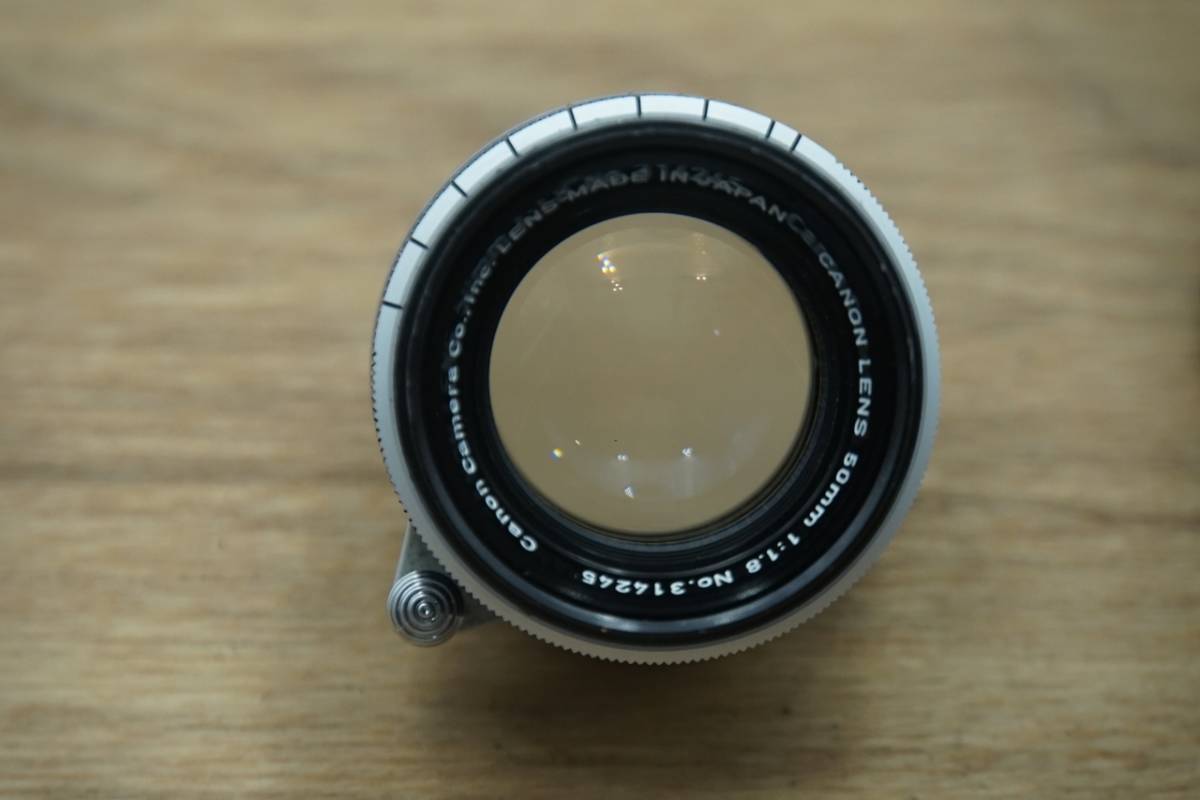 9519 Canon LENS 50mm F1.8 ライカ L39マウント 50mm Canon L39