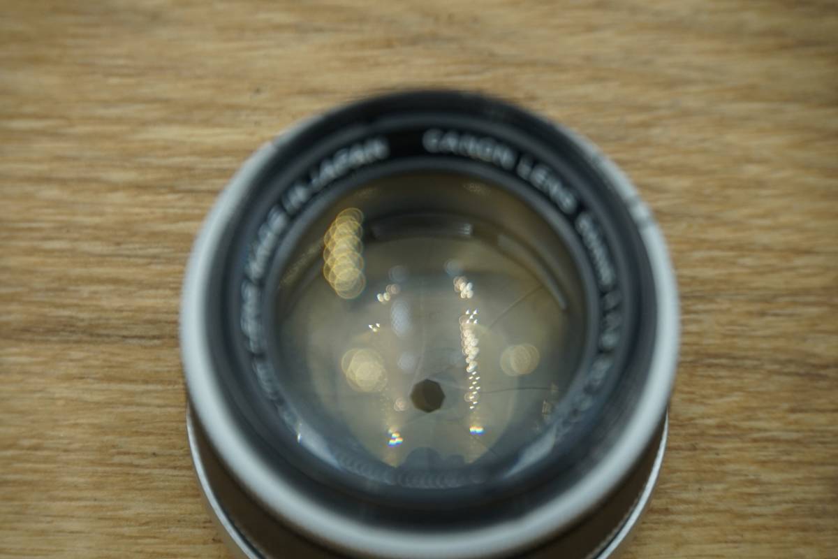 9519 Canon LENS 50mm F1.8 ライカ L39マウント 50mm Canon L39