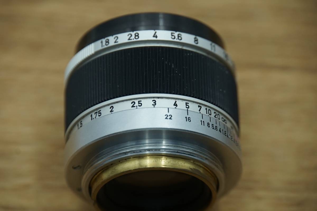 9519 Canon LENS 50mm F1.8 ライカ L39マウント 50mm Canon L39