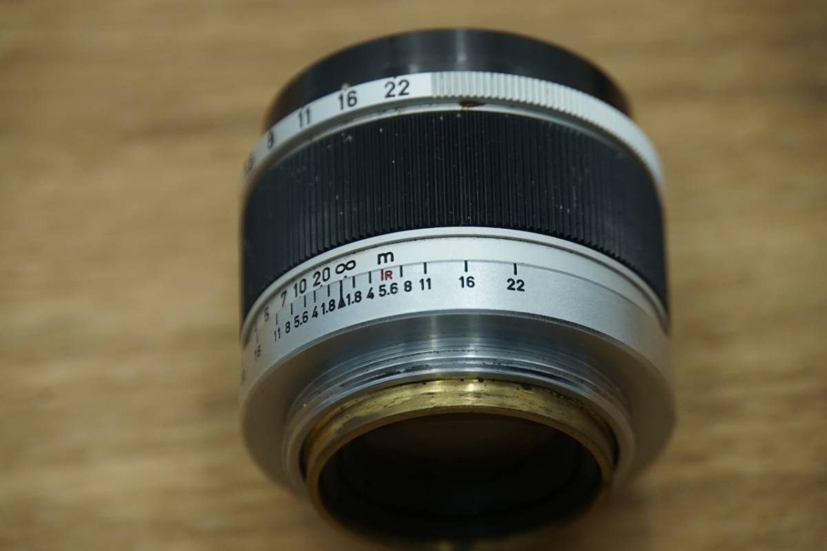 9519 Canon LENS 50mm F1.8 ライカ L39マウント 50mm Canon L39