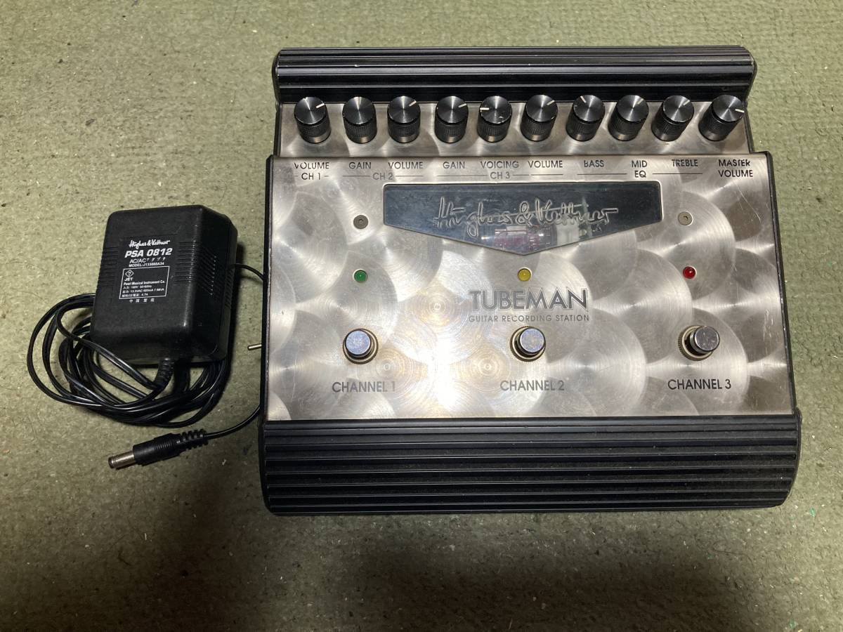 Hughes&Kettner TUBEMAN Mk2 定番の改造済み 真空管プリアンプ Hughes&Kettner TUBEMAN Mk2 定番の改造済み 真空管プリアンプ