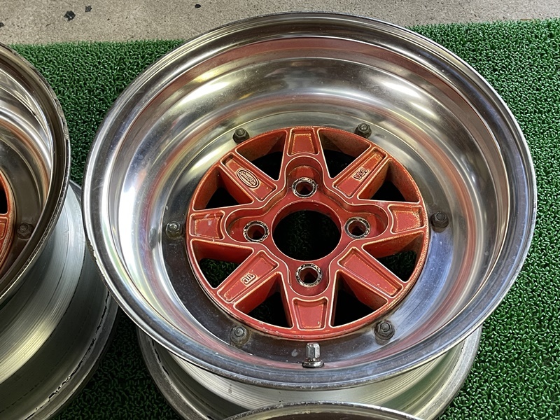 当時物 SSR MK-3 14×8.5J ET－7 PCD100 4穴 4本セット スピードスター 