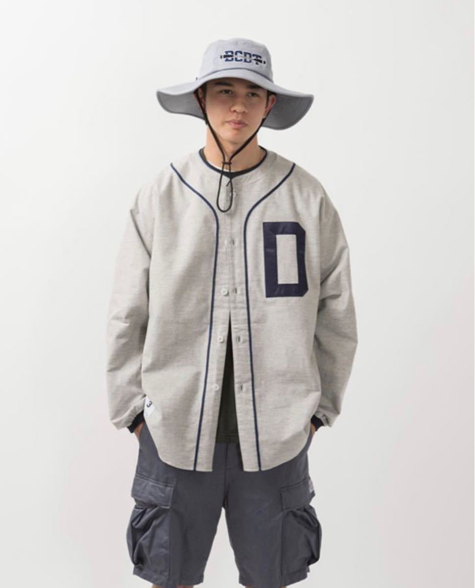22ss DESCENDANT ディセンダント BLEEK BASEBALL SHIRTサイズ1 激レア