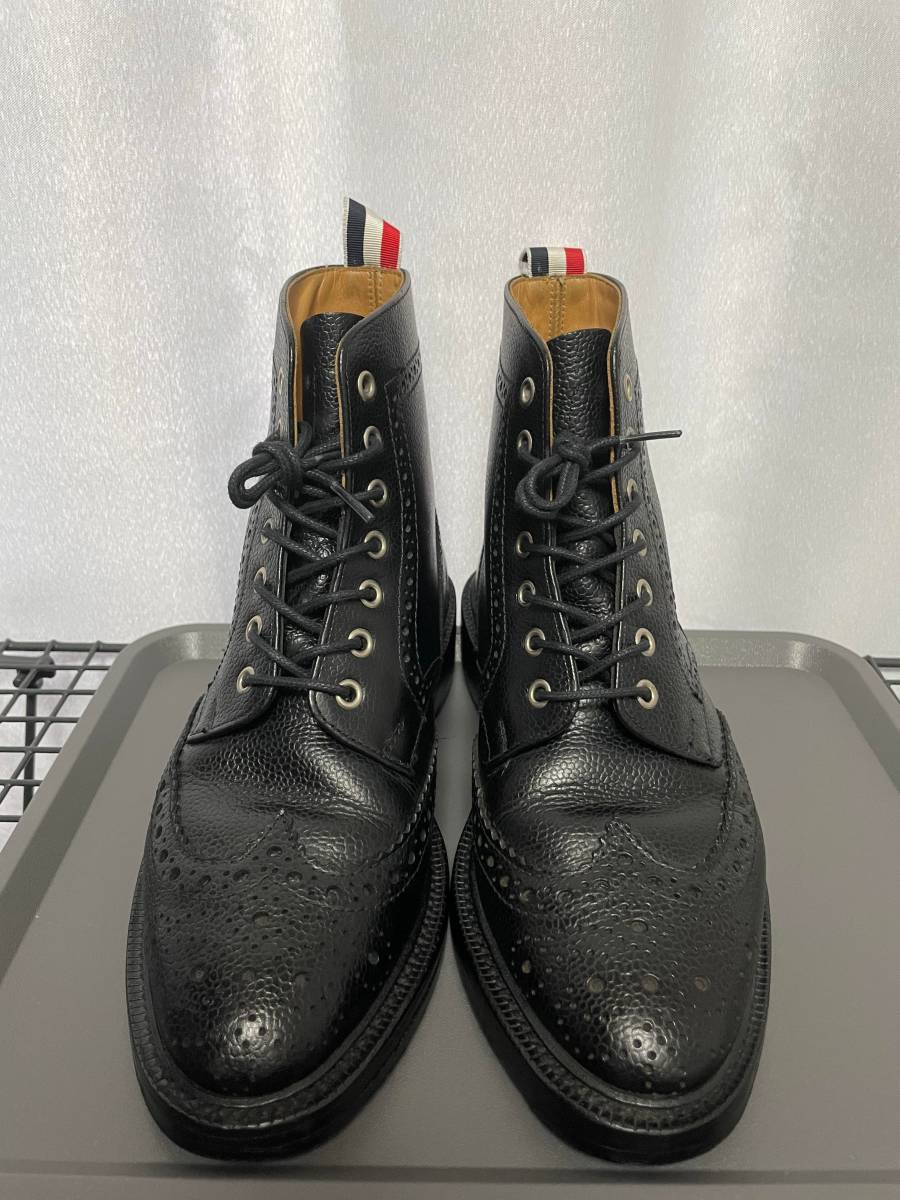 コレクション 08AW モデル】Thom Browne ブーツ 英国製 サイズ:7 