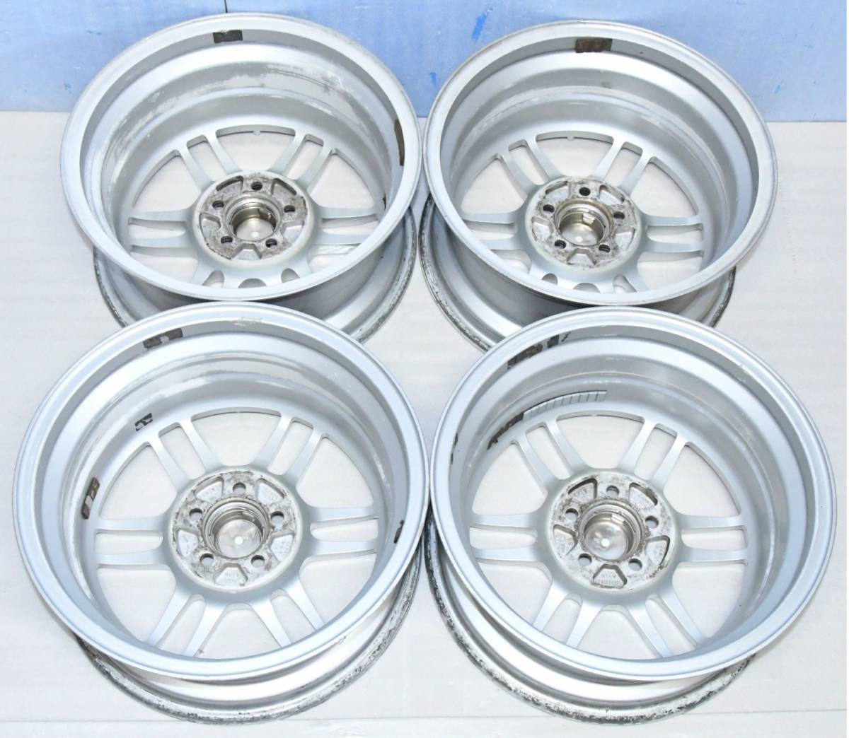 軽量 エンケイ RP-F1 16インチ 7J 5H-100 +45 4本 ENKEI RPF1 レガシィ 