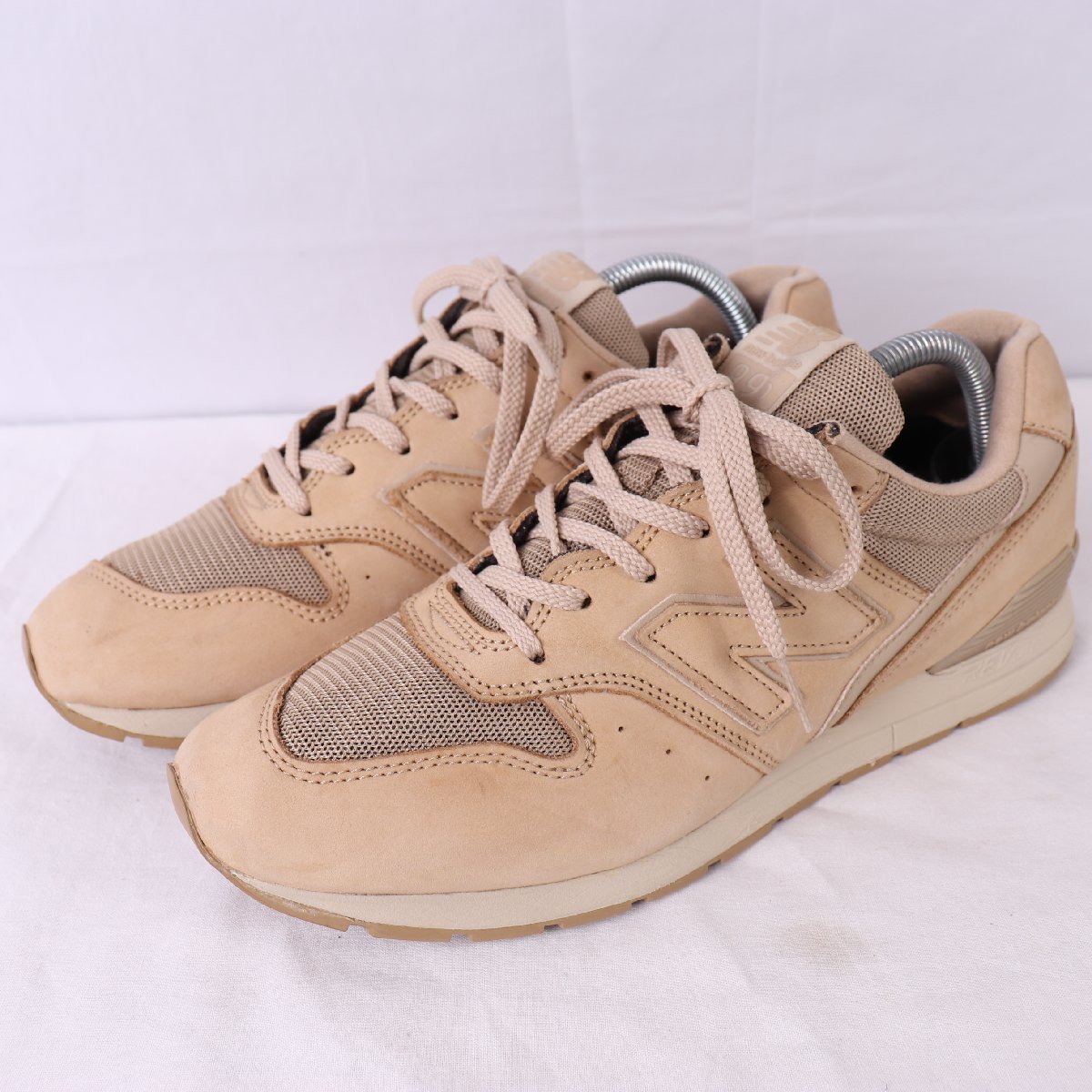 996 ニューバランス 27.0cm/new balance サンドベージュ ベージュ 中古 古着 スニーカー メンズ yy4689