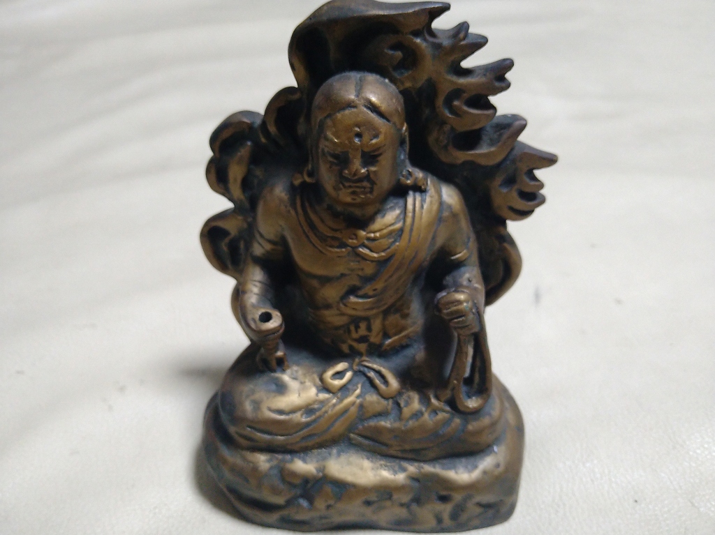 北村西望 不動明王の中古品 可議價北村西望造大慈無邊明王菩薩不動明王