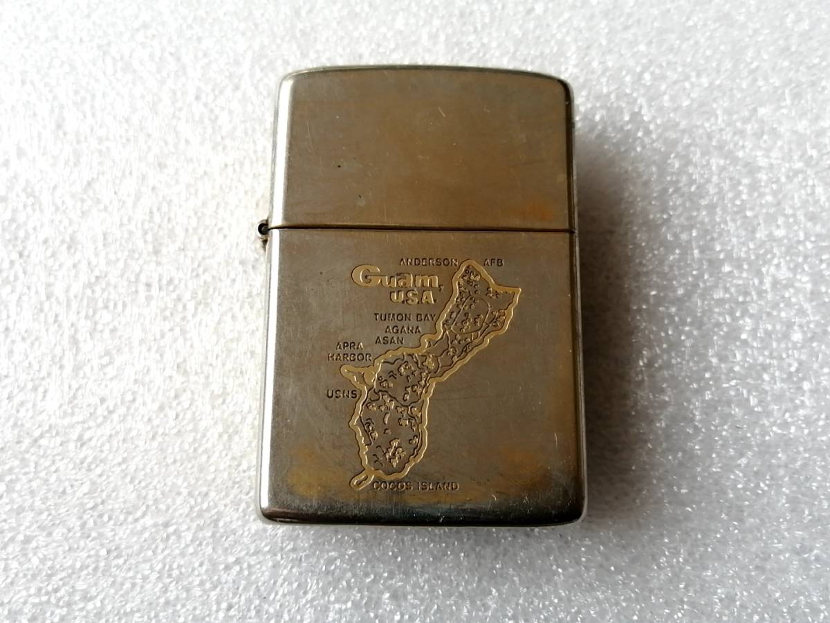 送料140～】ZIPPO 1984年製 ジッポ ライター ゴールドメッキ 真鍮 