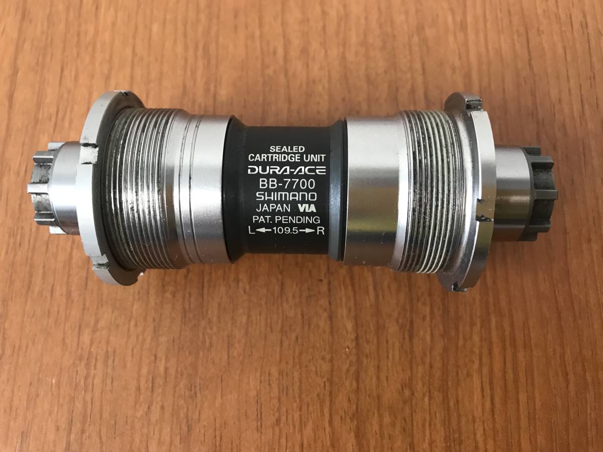 K4 SHIMANO DURA-ACE BB-7700 オクタリンク イタリアン 109.5