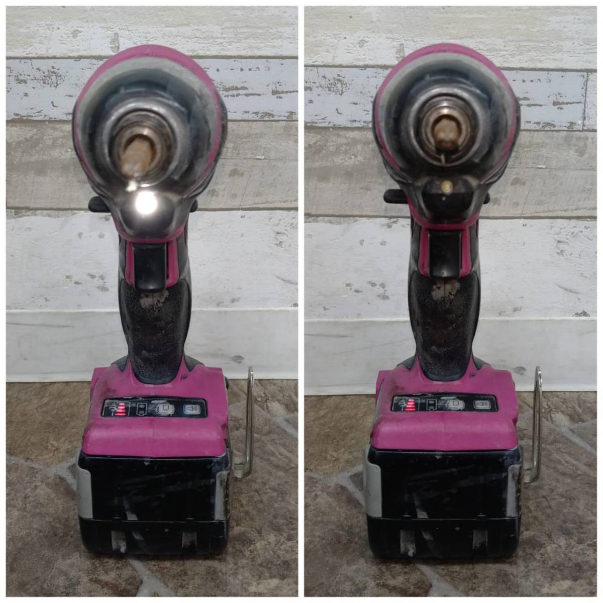 F393(055)-717/MY3000　日立 コードレスインパクトドライバ WH14DBAL バッテリー、充電器、取扱説明書、ハードケース付き　HITACHI 充電式インパクト マキタ 2026年最新Yahoo!オークション ドライバ インパクト 300N・m