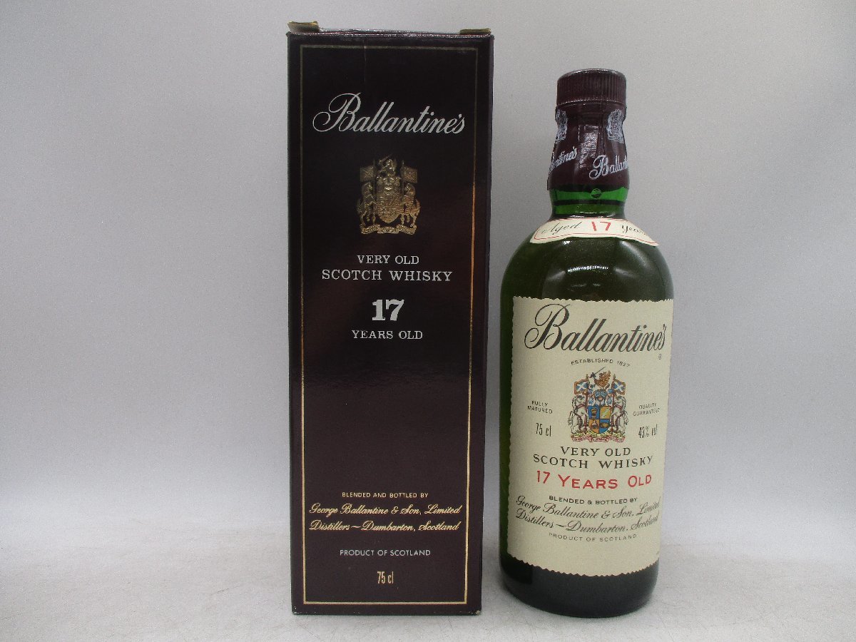 同梱OK商品】BALLANTINE'S 17年 バランタイン スコッチ ウイスキー