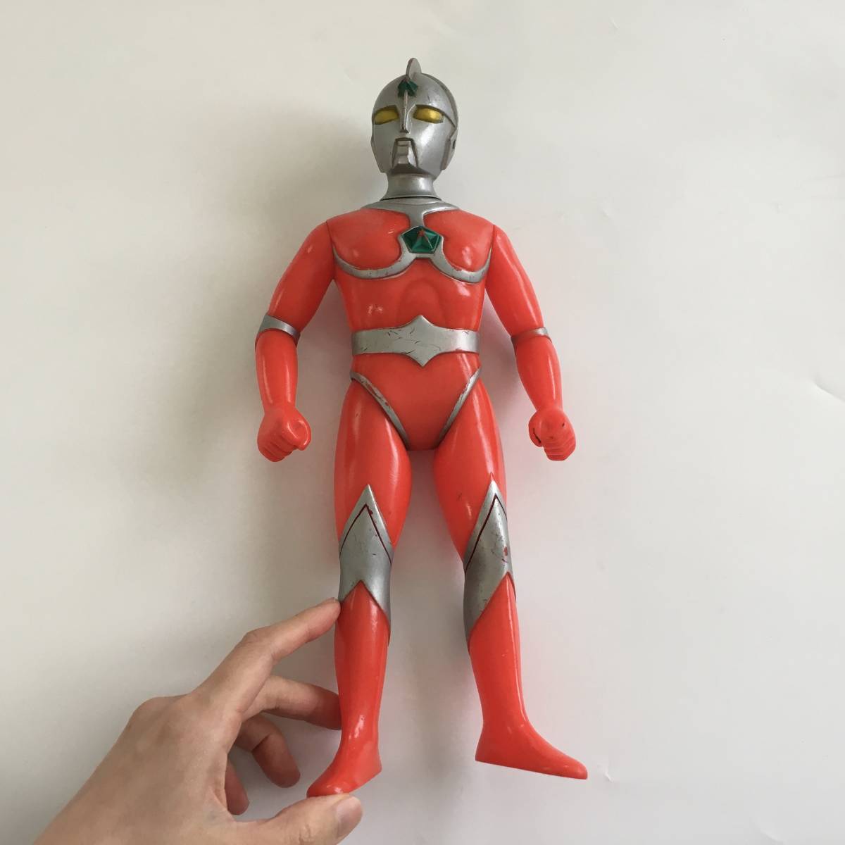 当時物 ウルトラマンJ ソフビ 約31.5cm 円谷プロ ポピー JAPAN