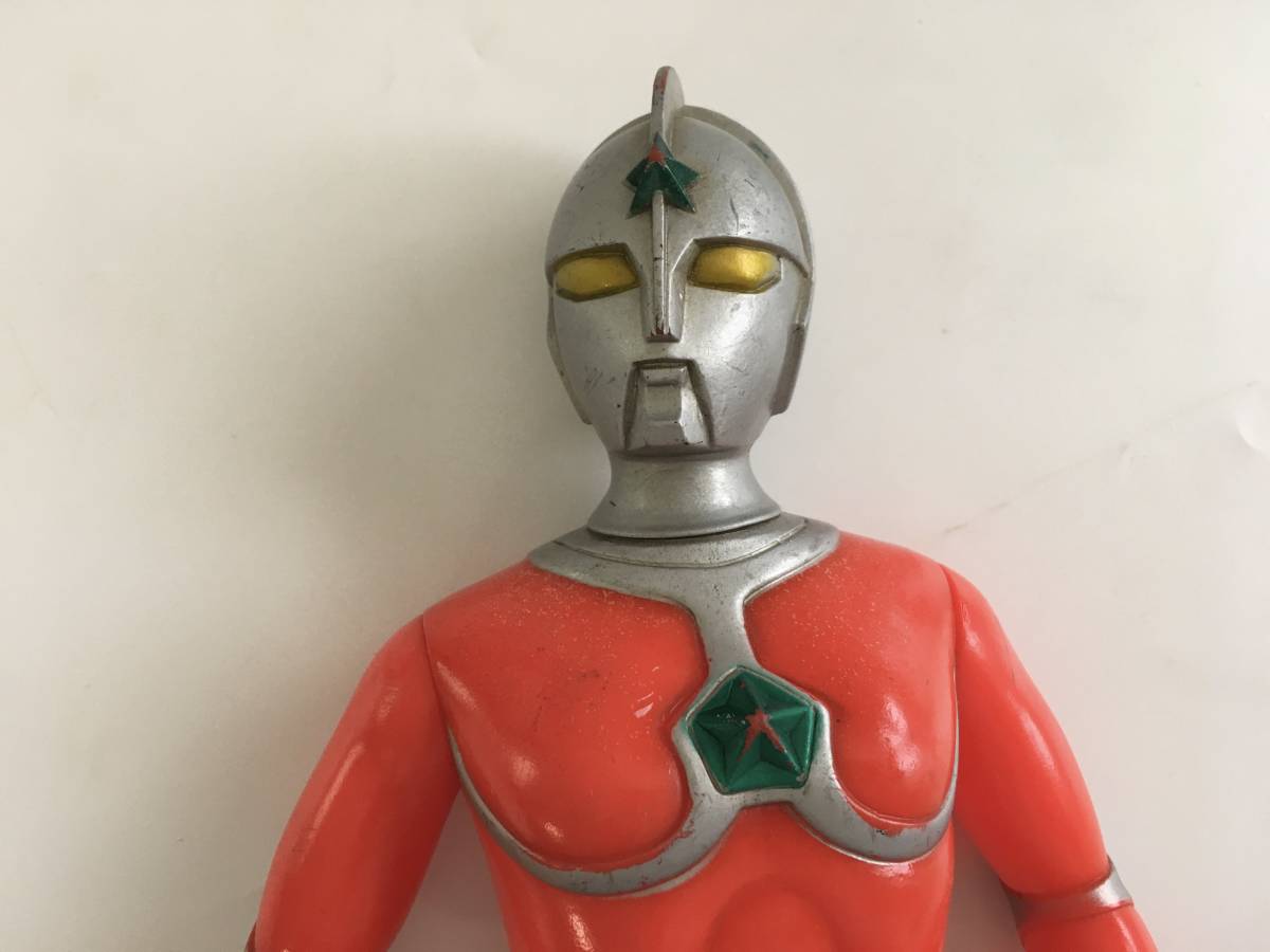 当時物 ウルトラマンJ ソフビ 約31.5cm 円谷プロ ポピー JAPAN 