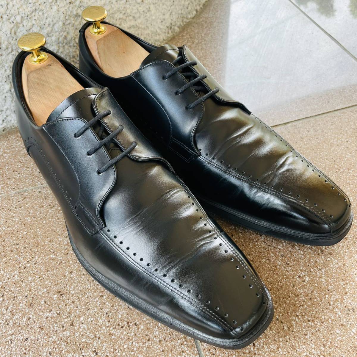 ビジネスシューズ ラン ウォーク 男性 新品 アシックス ランウォーク