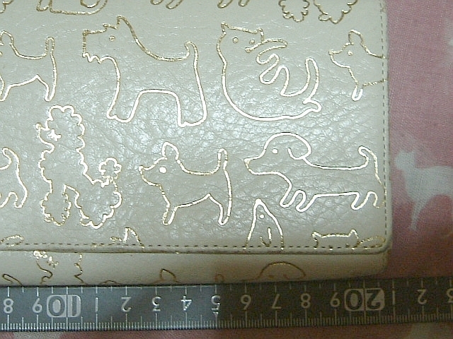 ☆即決☆mimi pinson ミミパンソン レディース 本革 長財布 犬 猫 いぬ 