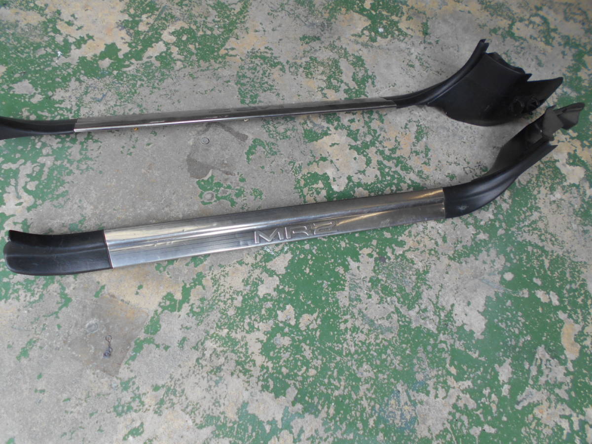 SW20 ＭＲ２スカッフプレート トヨタ 純正 ＭＲ-2 sw20 メッキ 左右