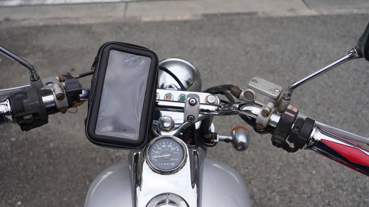 自賠責と書類付き バッテリータイヤ新品 ホンダ マグナ50 AC13 サイド
