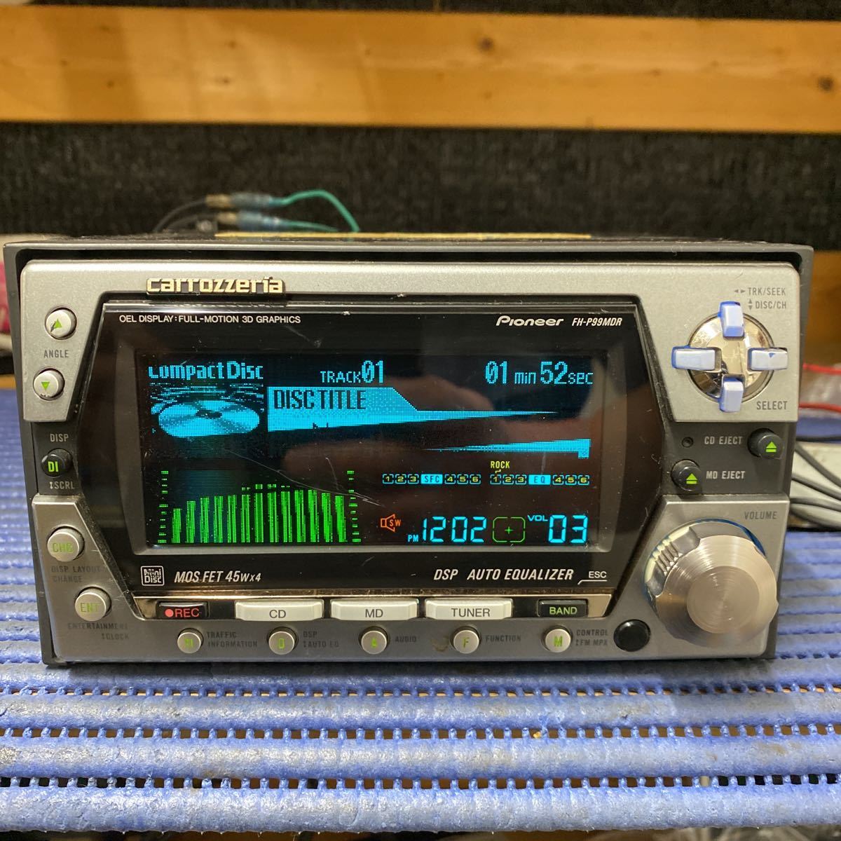 Carrozzeria CD/MDプレーヤー FH-P99MDR 【公式通販】