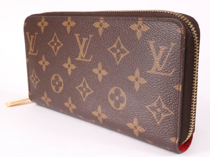 ヴィトン M41896 ジッピーウォレット 長財布 コクリコ - LOUIS VUITTON 