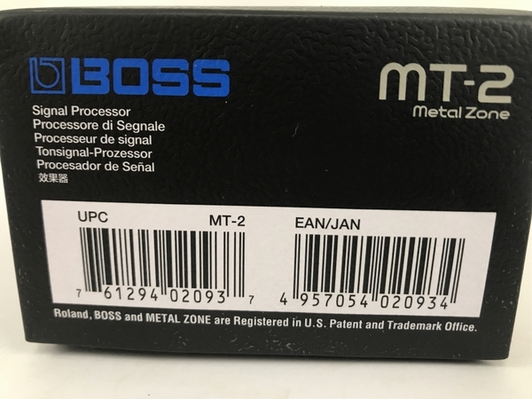 しょ様、専用ご購入品 BOSS MT-2 Metal Zone エフェクター ハイゲイン・ディストーション