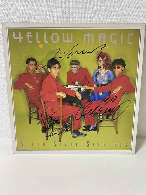爆買い，限定セール YMO 直筆サイン 坂本龍一 細野晴臣 高橋幸宏 LPレコード イエロー マジック オーケストラ(サイン)｜売買されたオークション情報、yahooの商品情報をアーカイブ公開 - オークファン サイン