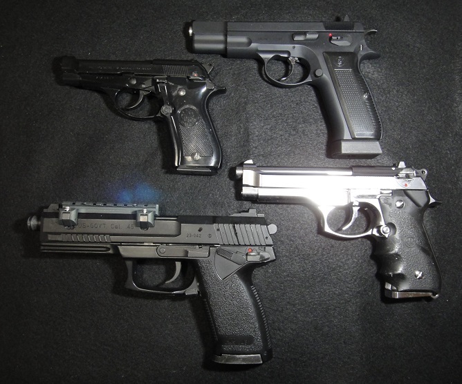 【大得価，爆買い】 ガスガン US-GOVT. cal. .45 Tokyo Marui US 9mm M9 Tokyo Marui MODEL 75 P.BERETTA MARUSHIN ４個 ：現状渡し(ガスガン)｜売買されたオークション情報、yahooの商品情報をアーカイブ公開 - オークファン ガスガン