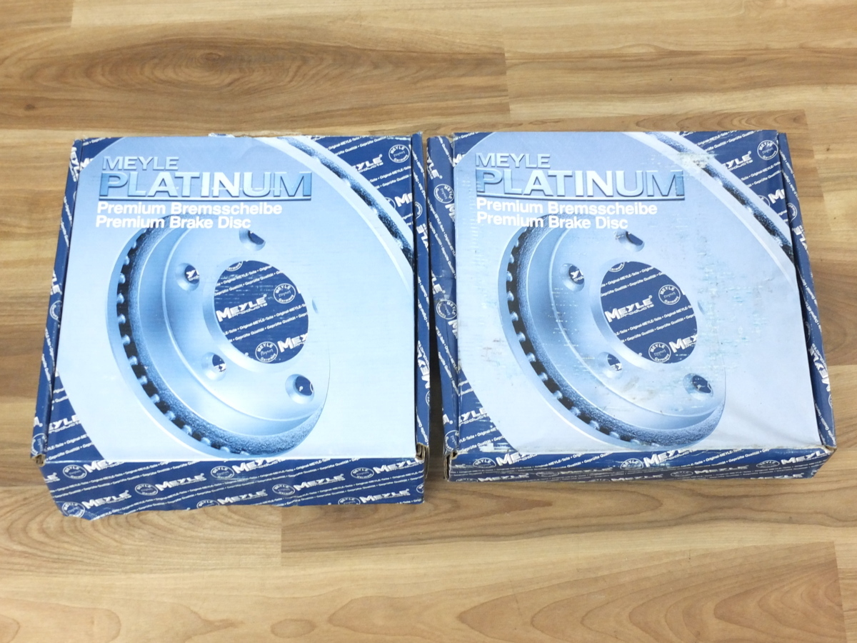 未使用☆MEYLE PLATINUM マイレ メルセデスベンツ ブレーキローター