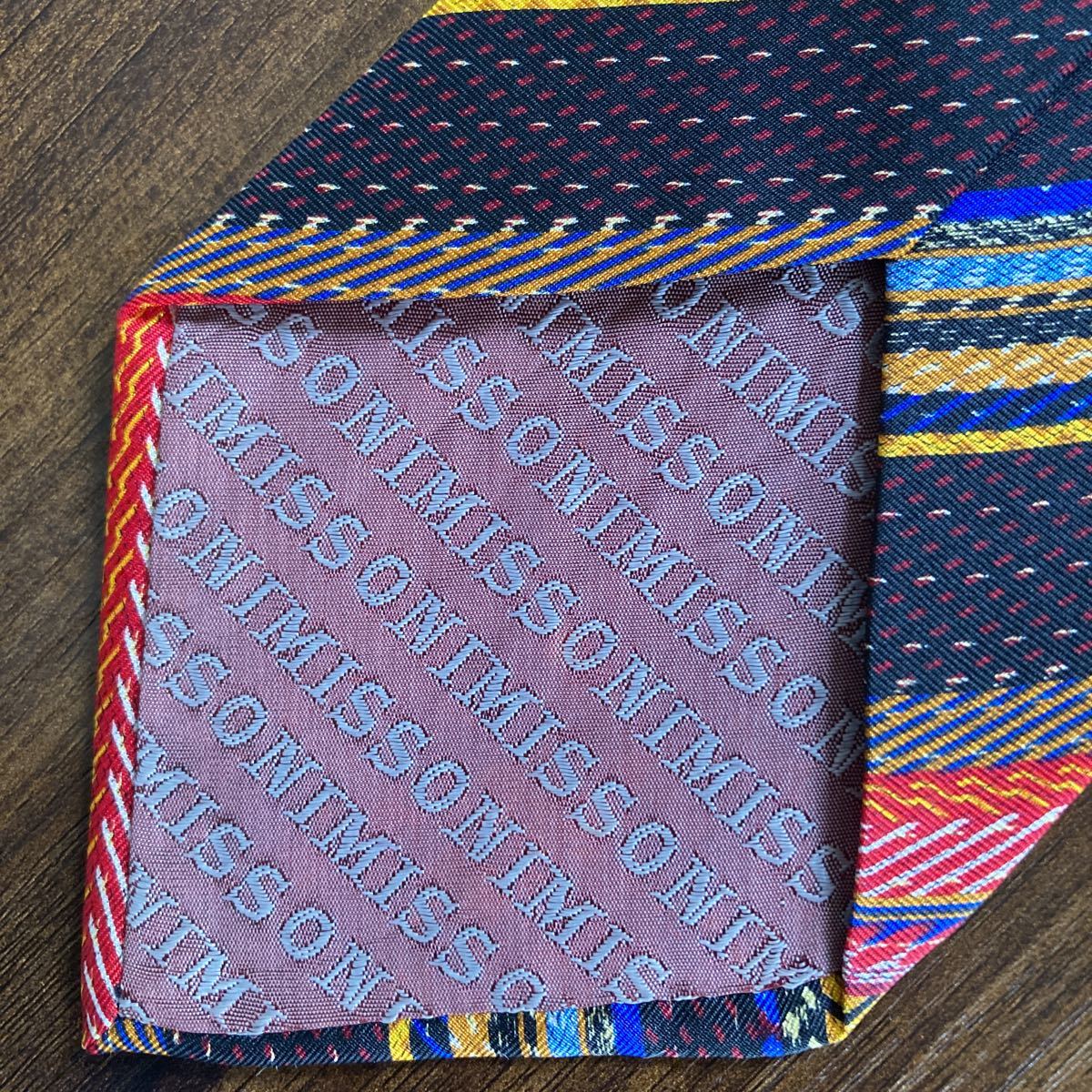 MISSONI ミッソーニ ネクタイ レインボー 虹色(男性用)｜売買された
