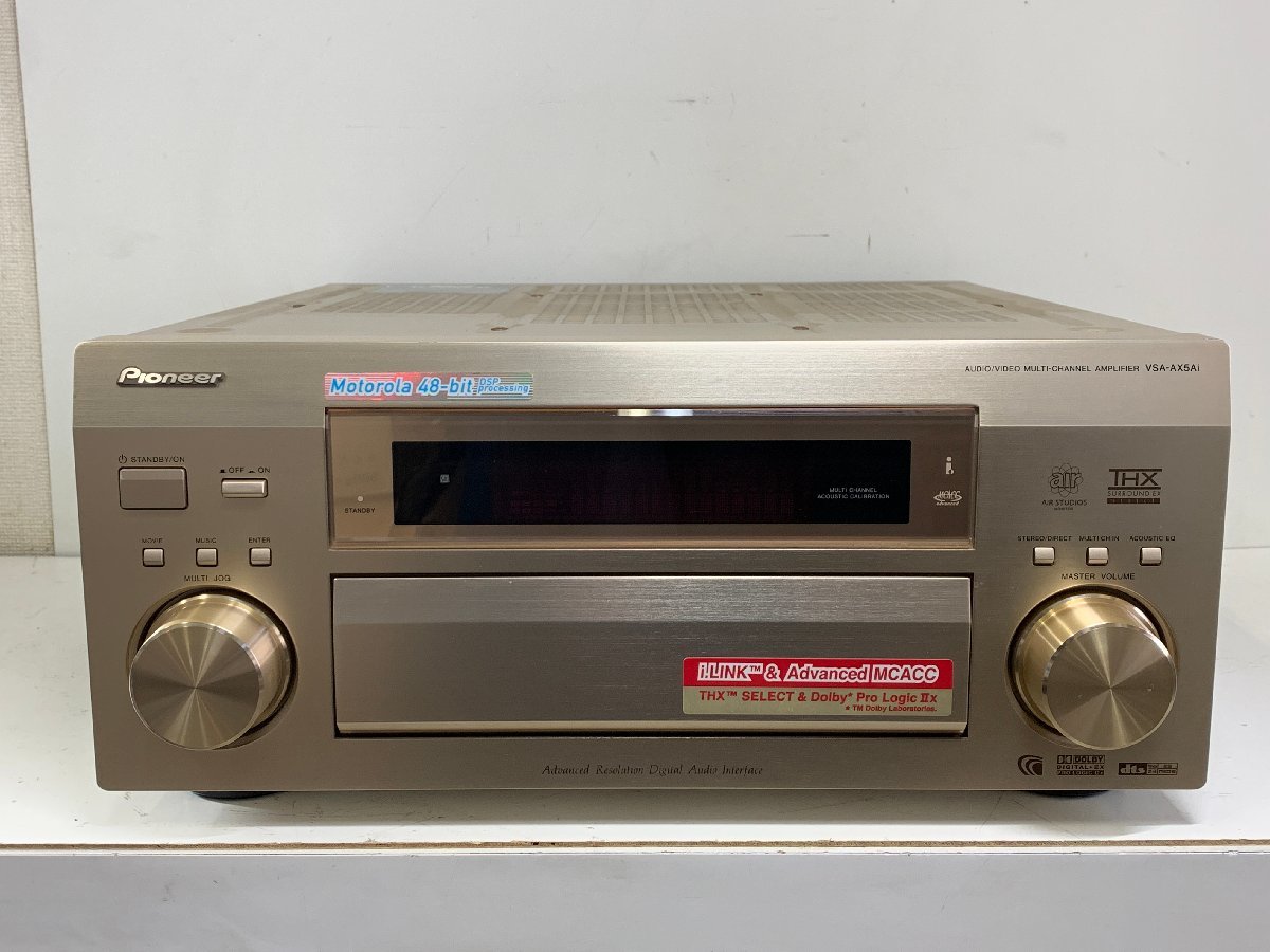 Pioneer VSA-AX5Ai-N＜動作簡易確認＞リモコン/取説付き パイオニア AV