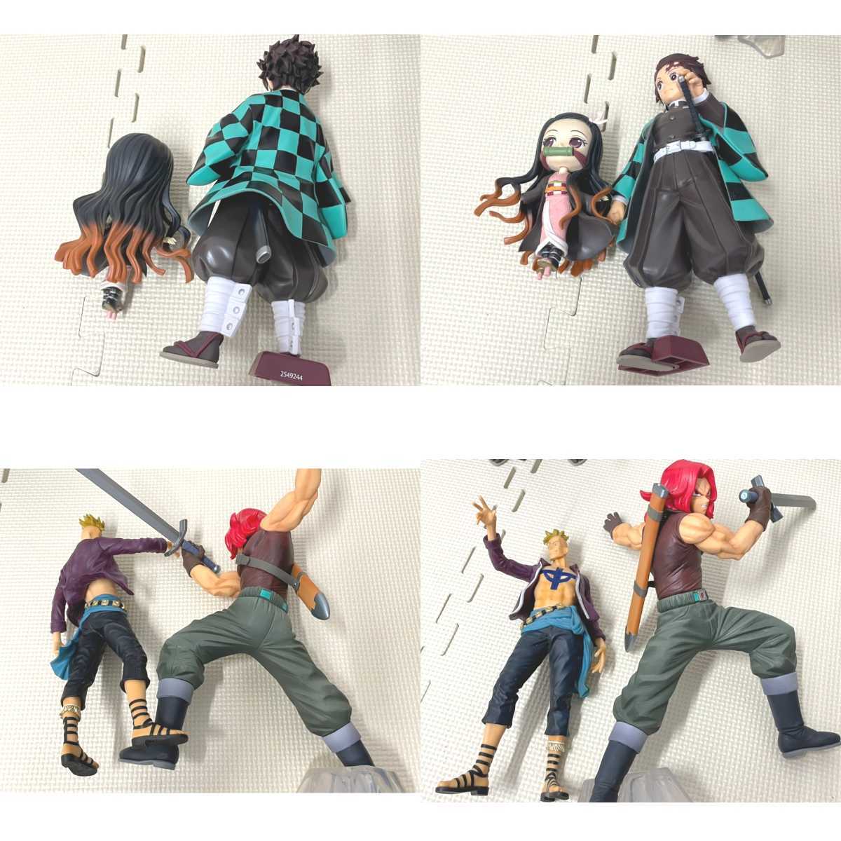 中古美品 キャラクターフィギュア 四体セット ワンピースフィギュア 鬼 