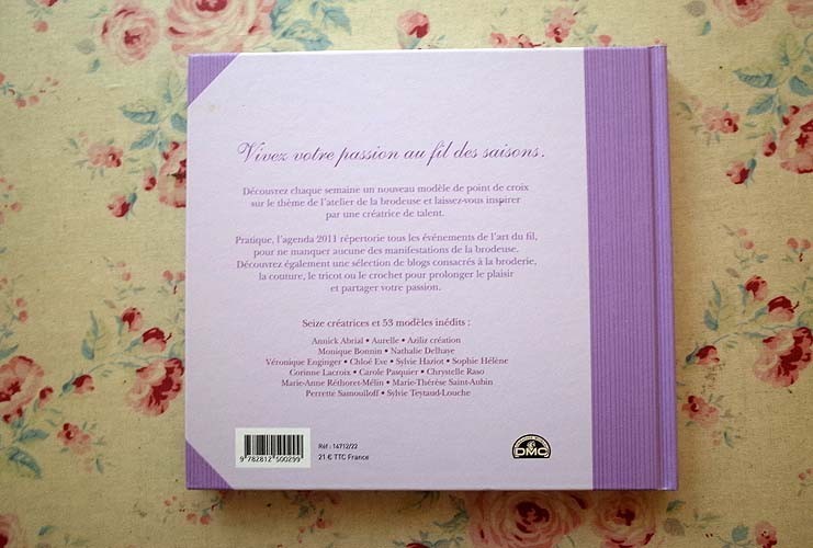 11277/Agenda 2011 フランスの刺繍・クロスステッチ図案集 Atelier de
