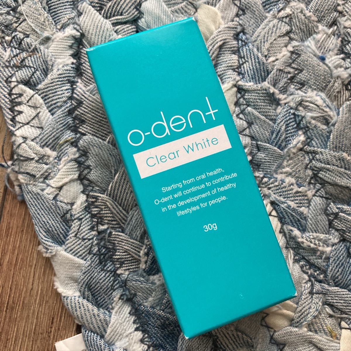 オーデント o-dent クリアホワイト 30g オーデントクリアホワイト 