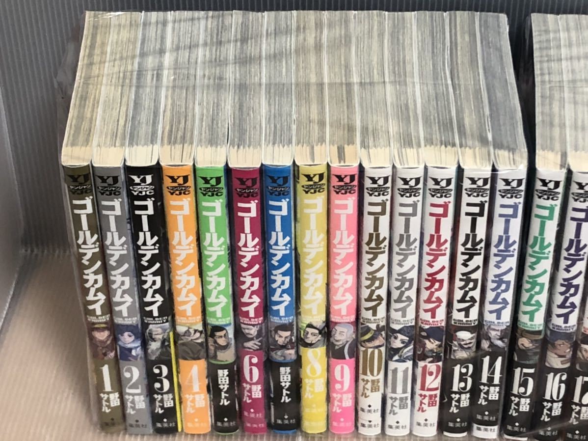 【中古コミック】ゴールデンカムイ・全29巻セット／野田サトル UGK06y】野田サトル ゴールデンカムイ コミック 1-29巻続巻全巻セット